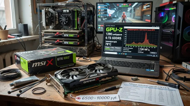 GTX 1060 б/у: на что смотреть перед покупкой